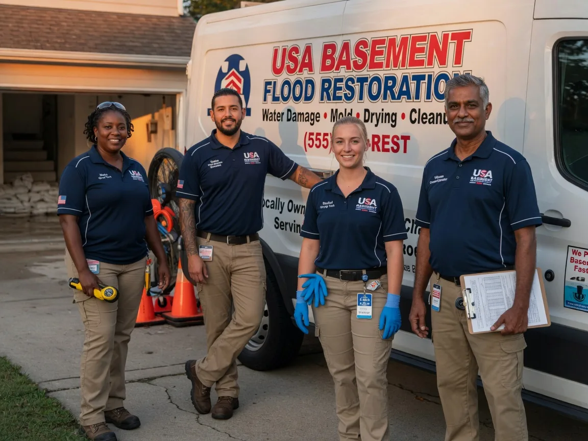 Basement Flood Cleanup company in Marty, SD